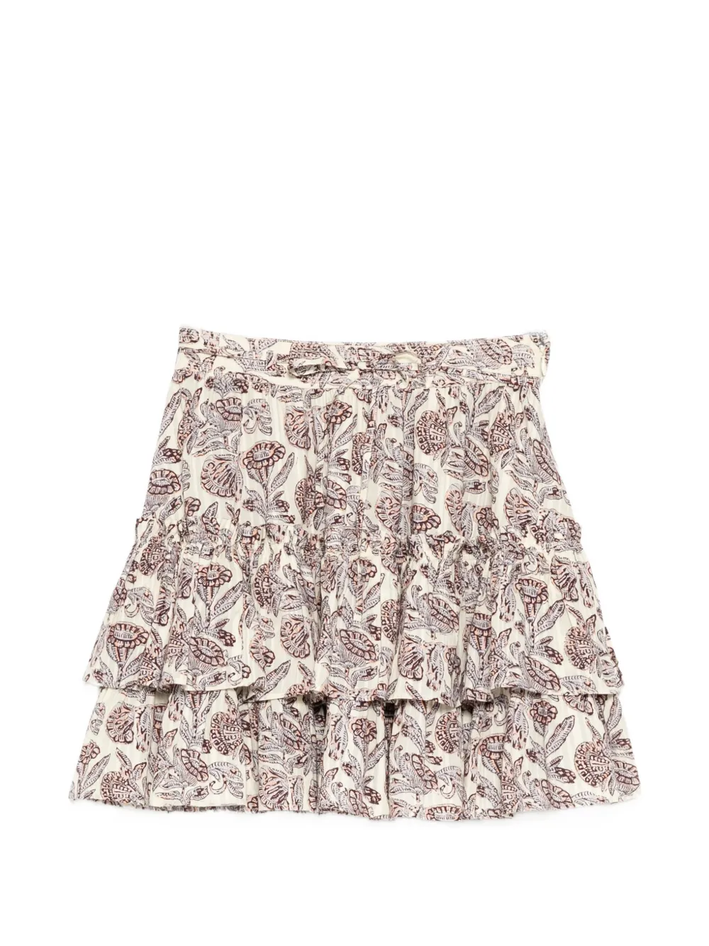 Ulla Johnson Arlin Mini Skirt In Animal Print