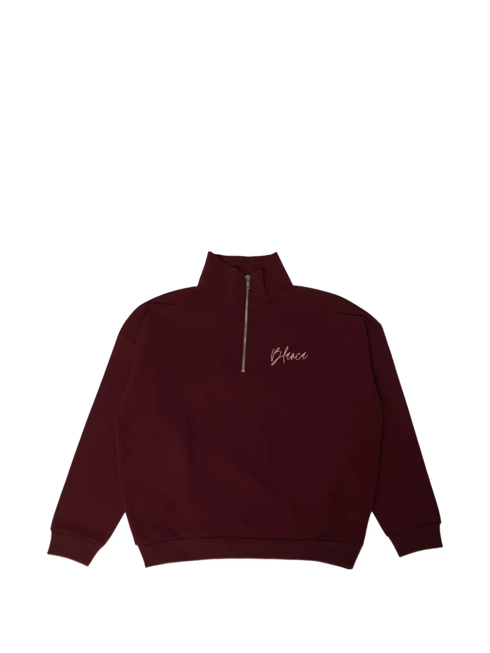 Blanca Sport Kids logo-embroidered sweatshirt - Rosso