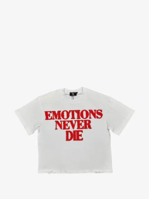 Mixed Emotion End T-Shirt im Distressed-Look