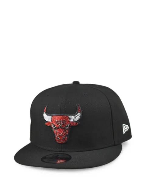 NEW ERA CAP 9FIFTY Chicago Bulls rhinestone-detail baseball cap