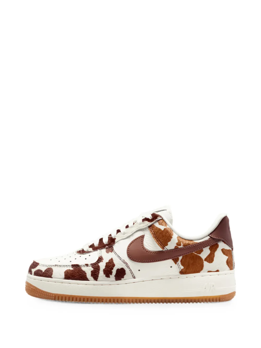 Nike Air Force 1 '07 cow-print sneakers Wit