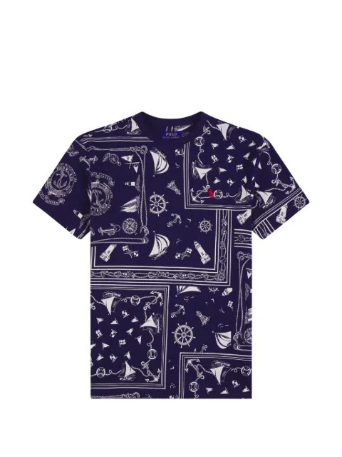 Polo Ralph Lauren bandanna-print T-shirt