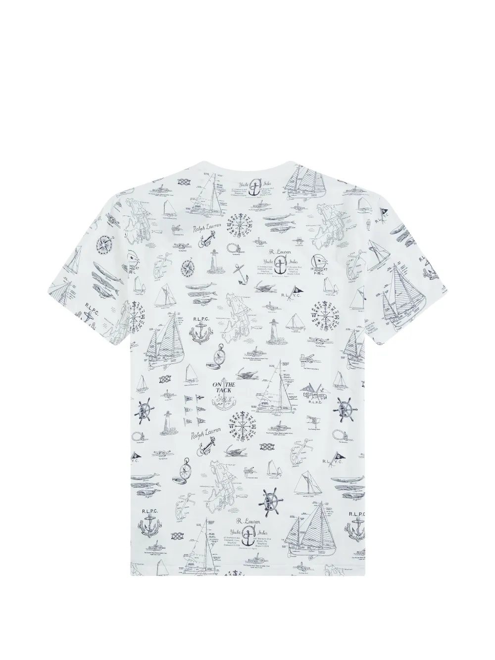 Polo Ralph Lauren T-shirt met print Wit