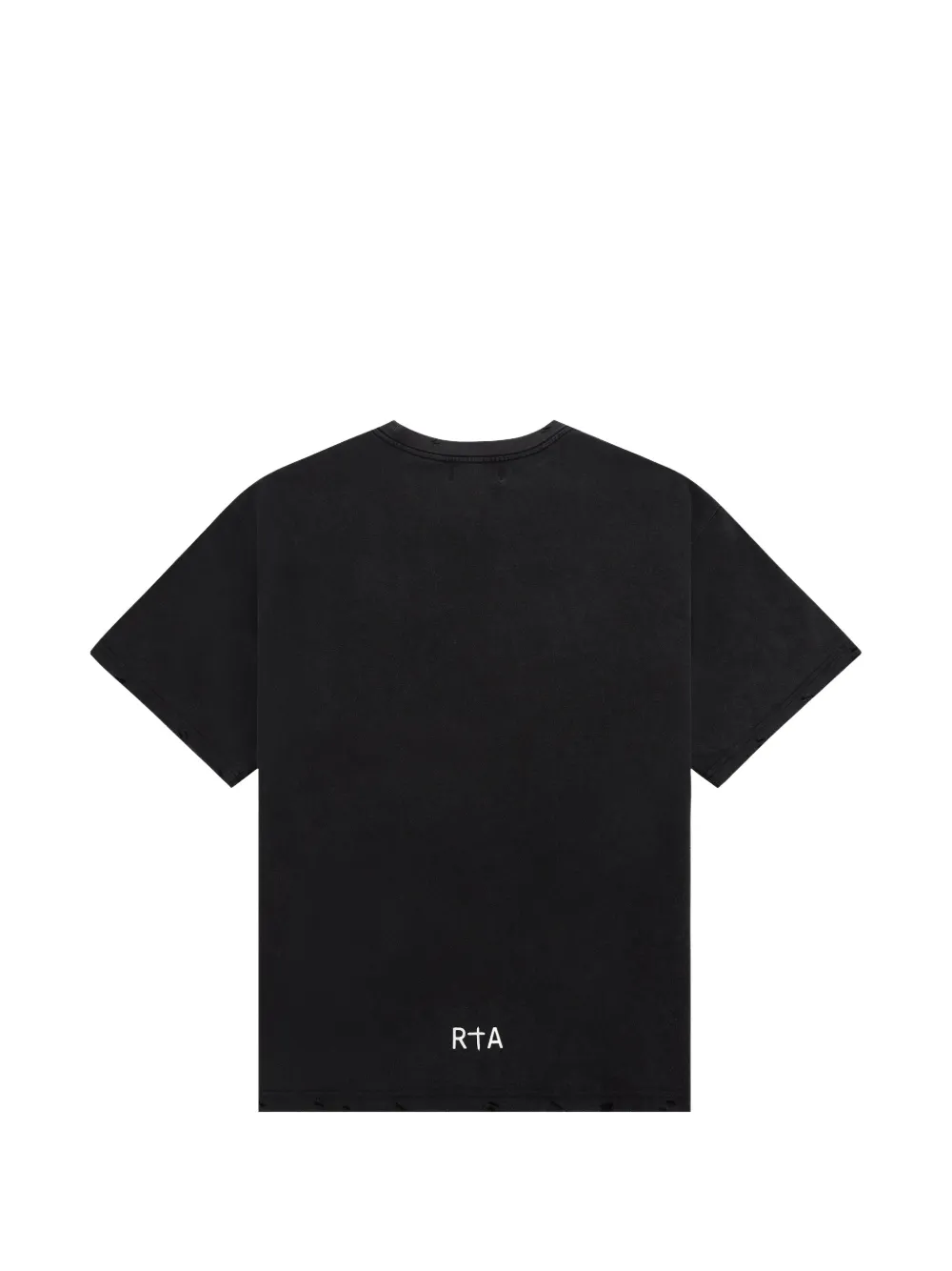 RTA Colin T-shirt met print Zwart