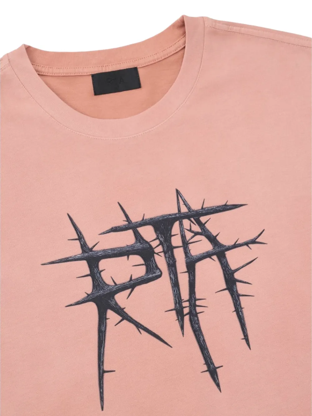 RTA Liam Thorn katoenen T-shirt Roze
