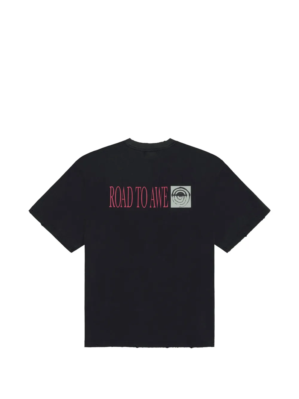 RTA Colin T-shirt met print Zwart
