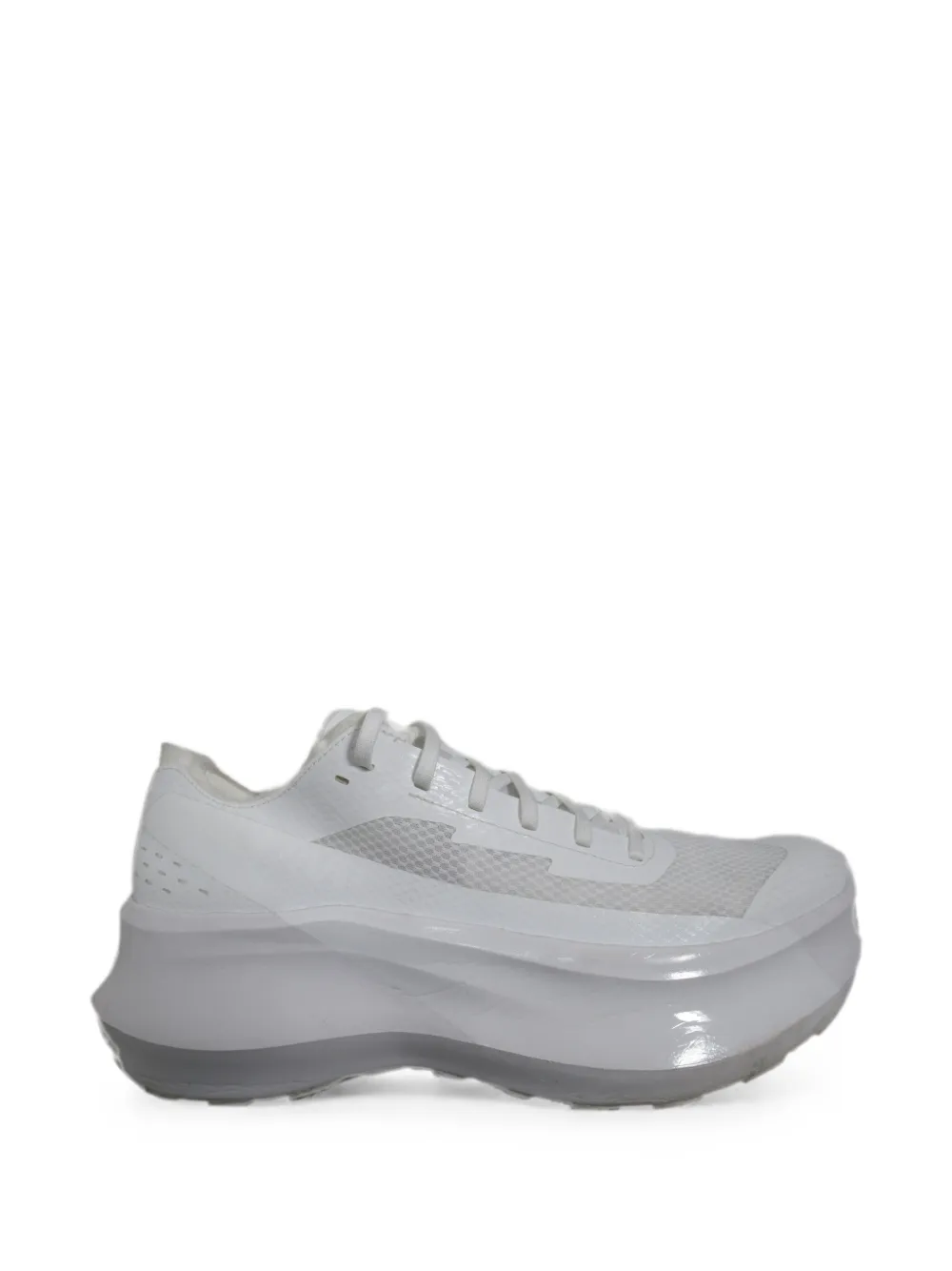 Salomon x Comme des Garçons Phantasm platform sneakers Wit