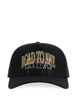 AMIRI logo-embroidered Baseball Cap | Black | FARFETCH
