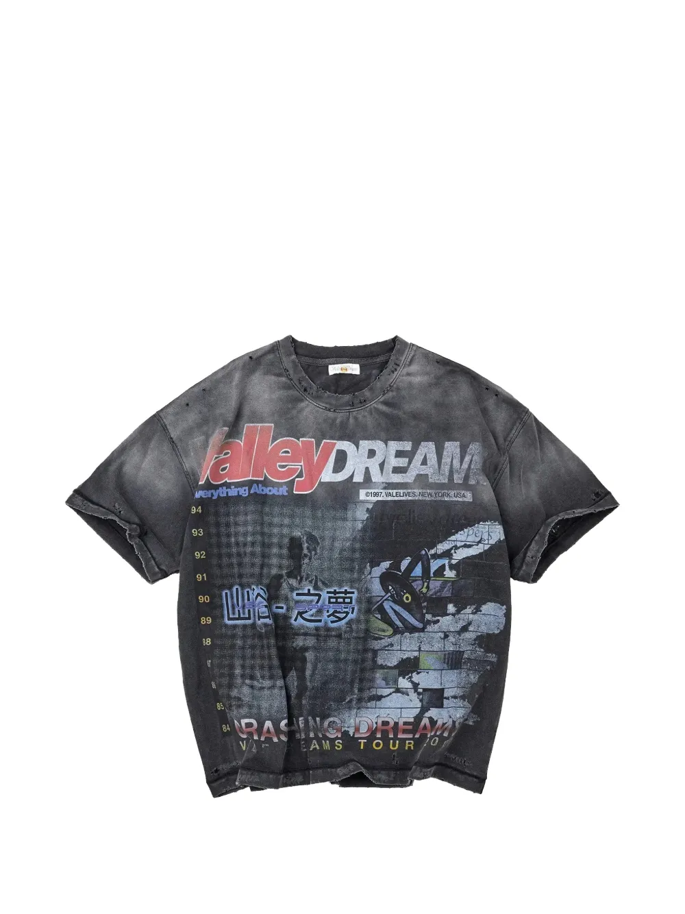 Vale Dreamcrasher graphic-print T-shirt - Grigio