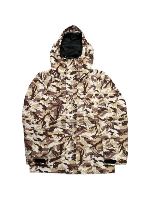 A BATHING APE® Woodland Camo OVO jacket