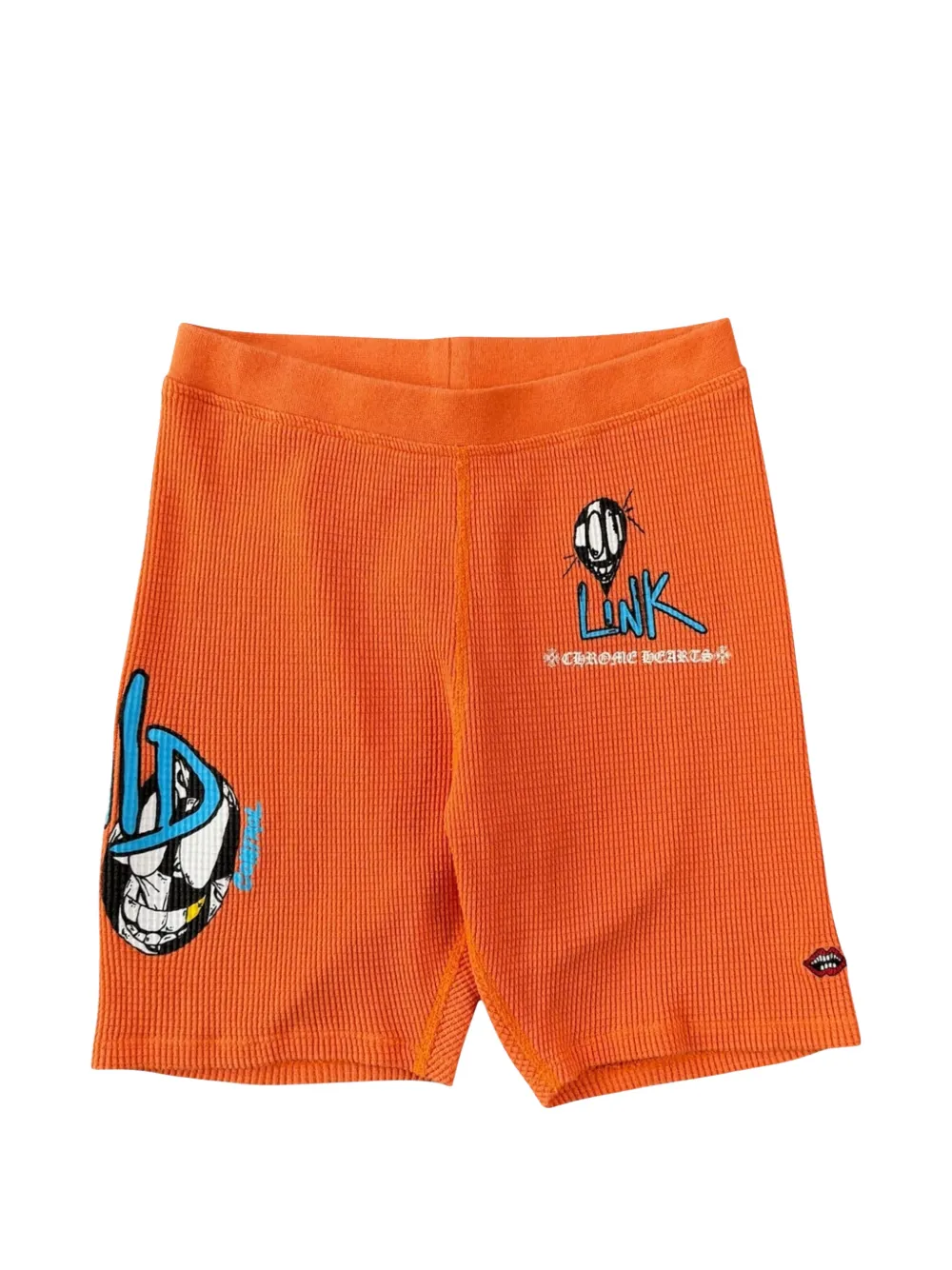 Chrome Hearts Matty Boy Link & Build shorts - Arancione