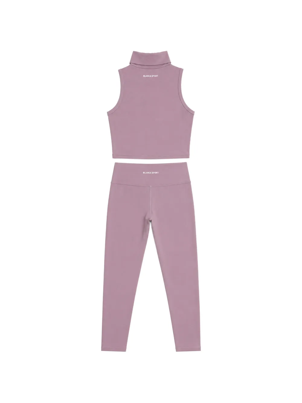 Blanca Sport Kids Active tweedelige mouwloze set met col Paars