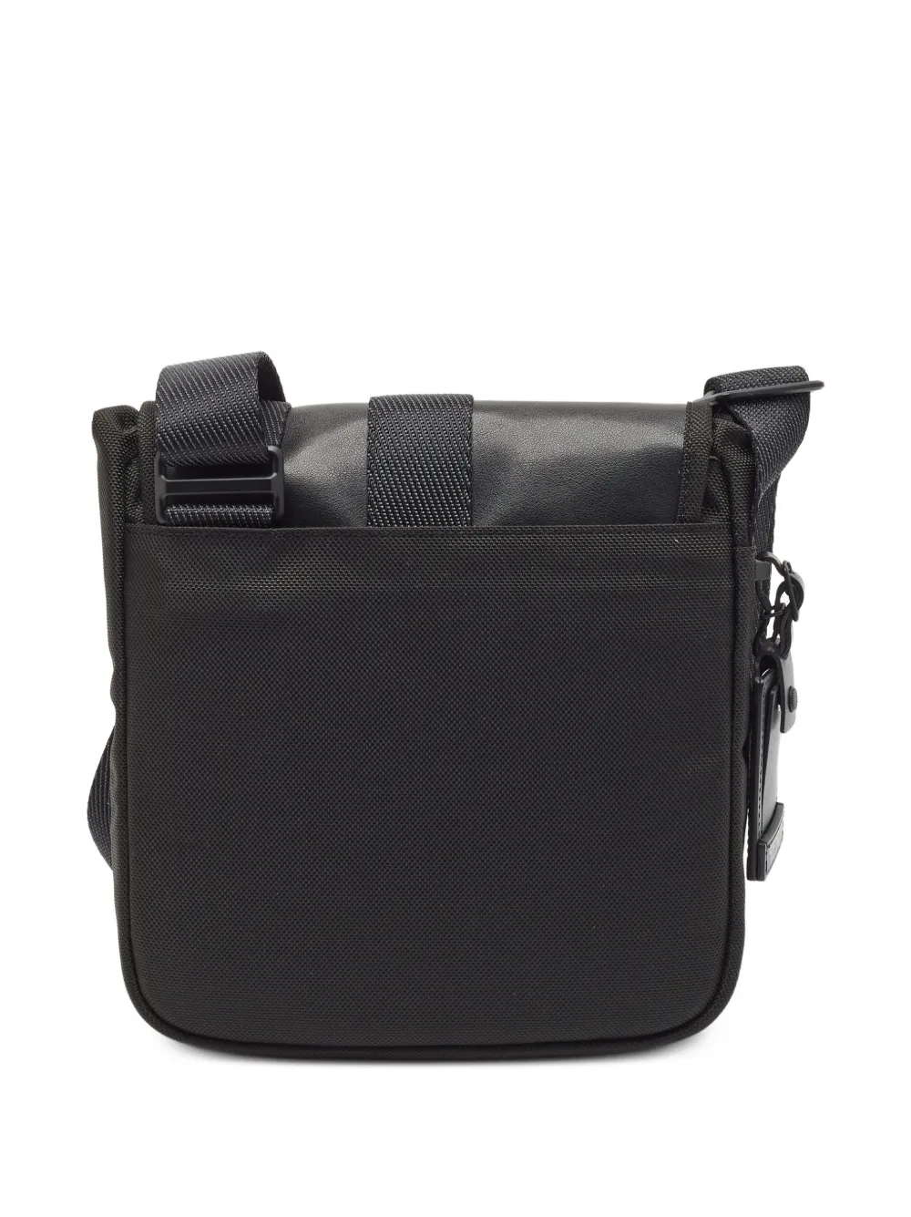 Tumi Barton crossbodytas met leren afwerking Zwart