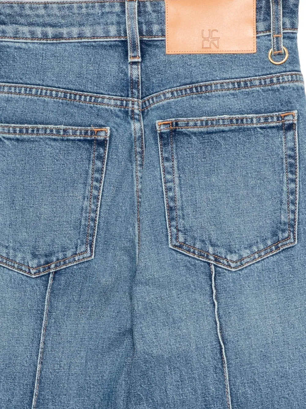 Ulla Johnson Jeans met afwerking Blauw