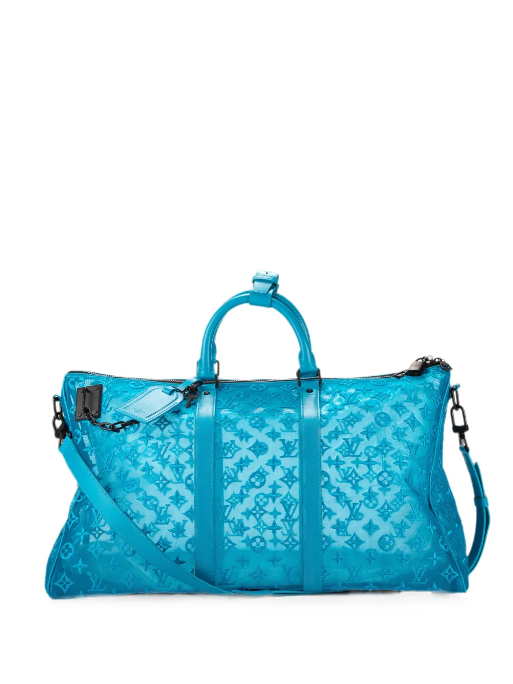 Louis Vuitton Pre-Owned 2019 Keepall Bandoulière travel bag - Blue