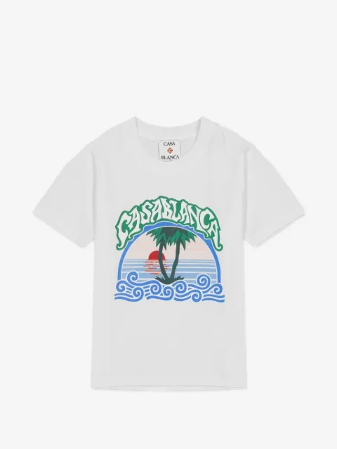 CASABLANCA KIDS T-shirt con grafica