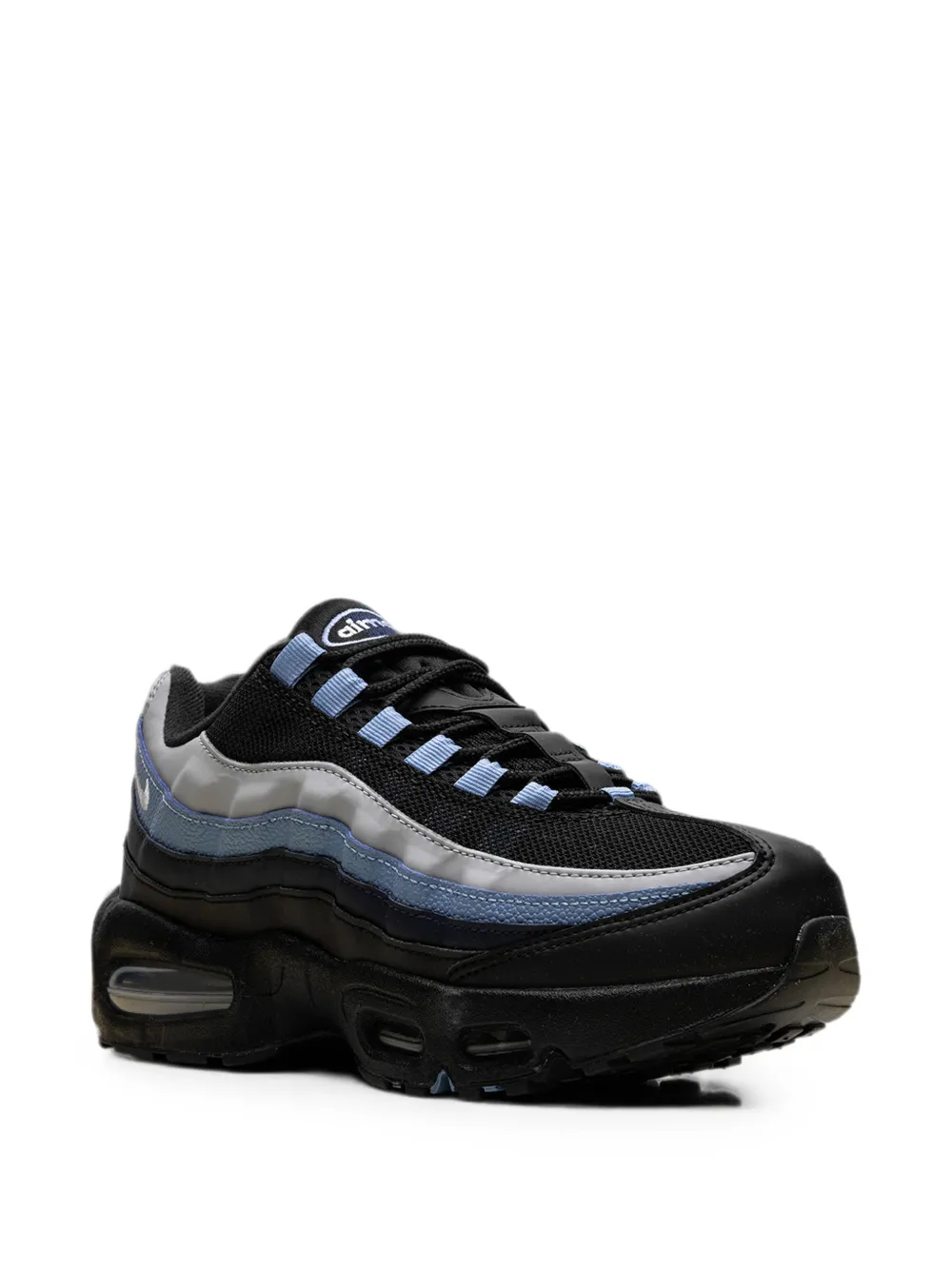 Nike Kids Air Max 95 Big Bubble panelled sneakers Zwart