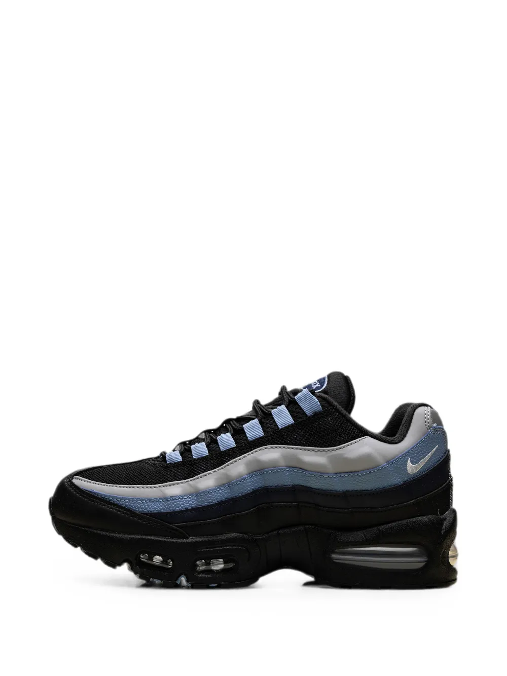 Nike Kids Air Max 95 Big Bubble panelled sneakers Zwart