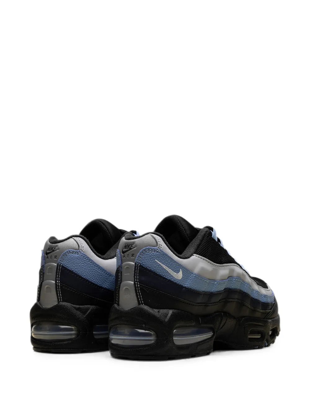 Nike Kids Air Max 95 Big Bubble panelled sneakers Zwart