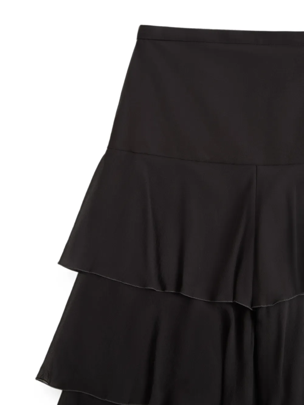 Valentino Garavani Georgette broek Zwart