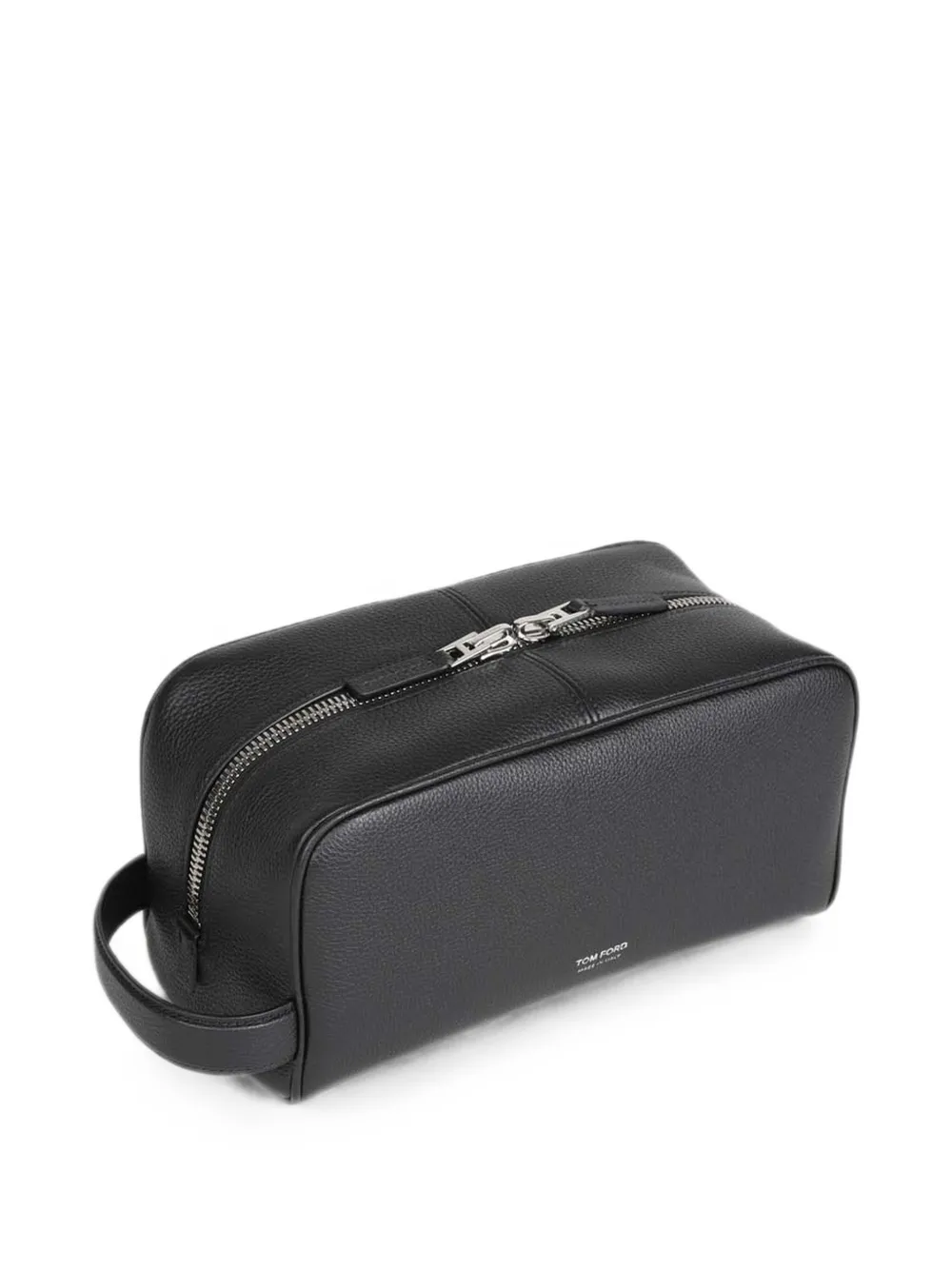TOM FORD Leren toilettas Zwart