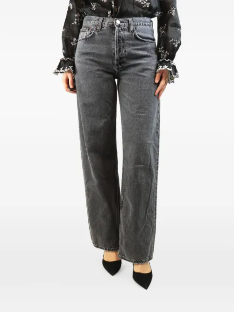 AGOLDE cotton wide-leg jeans