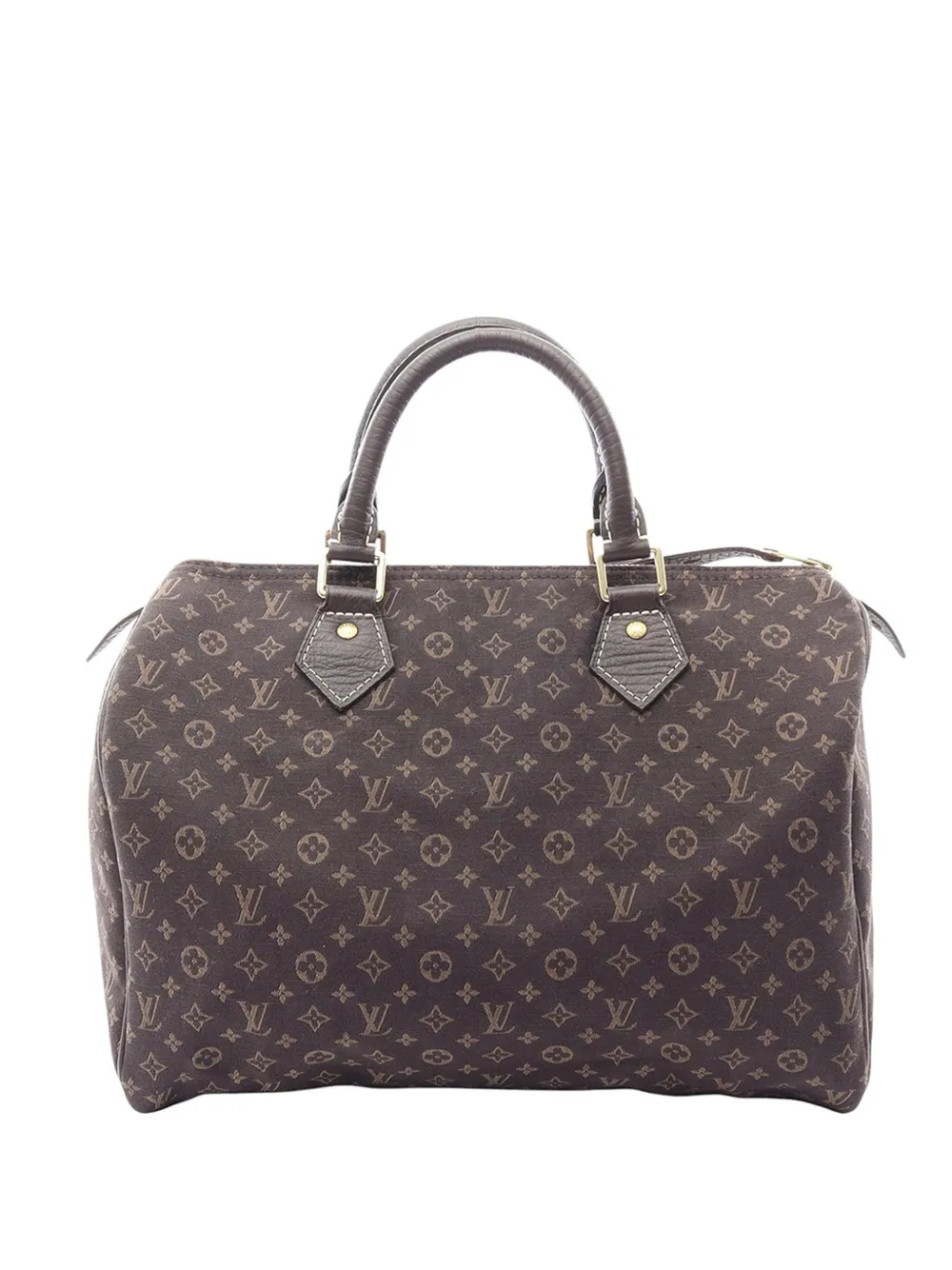 Louis Vuitton Pre-Owned 2007 Monogram Mini Lin Speedy 30 boston bag - Braun