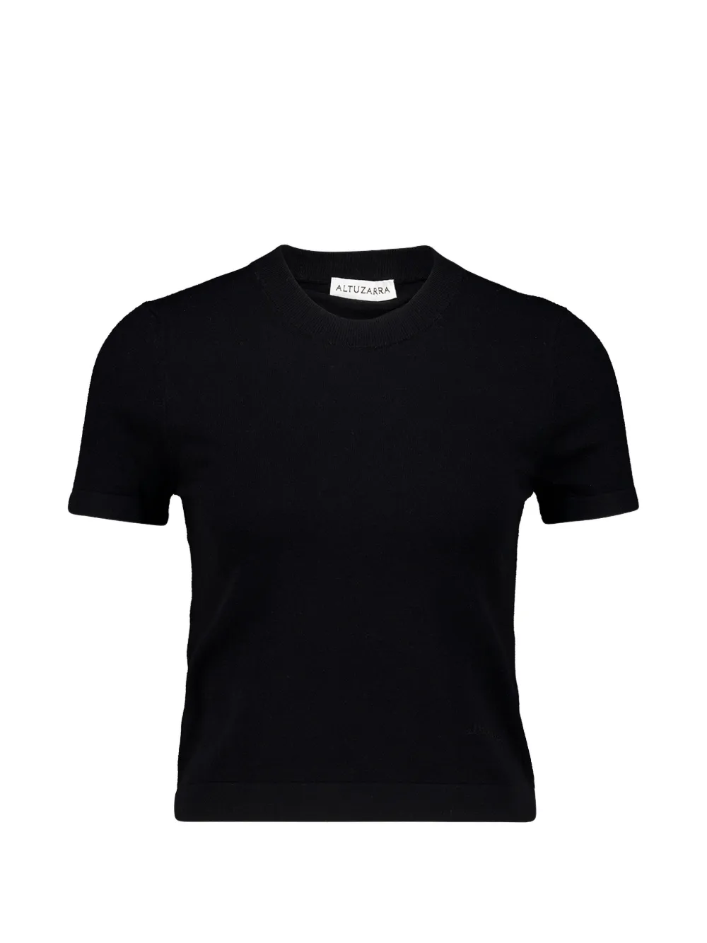 Altuzarra Manny short-sleeve sweater - Nero