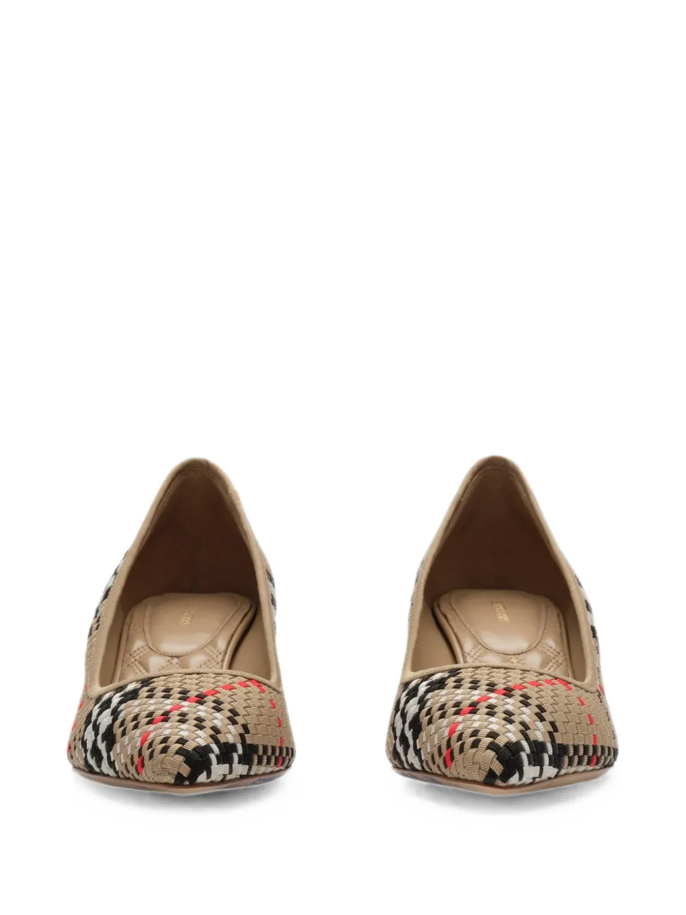 Burberry Check Dame pumps Beige