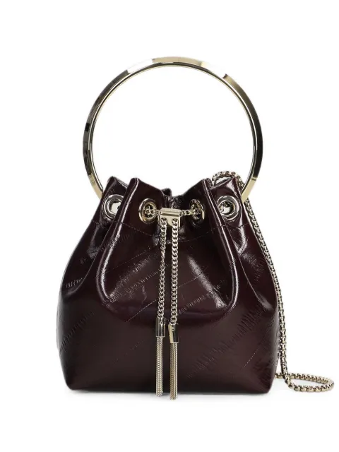 Jimmy Choo Bon Bon ring-handle bucket bag