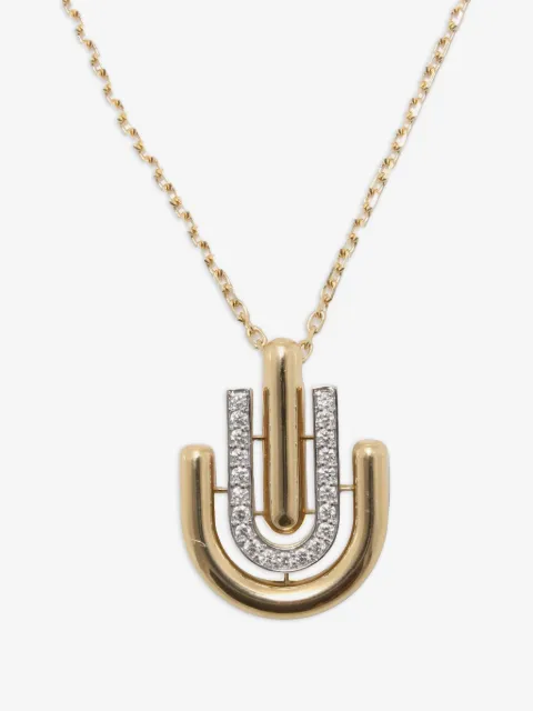 David Webb collar Unity con diamantes