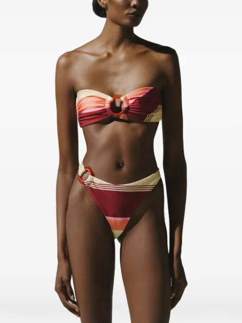 Baobab Nala ring-detail strapless bikini top