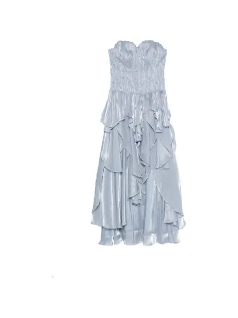 Aje Gleam ruffled gown