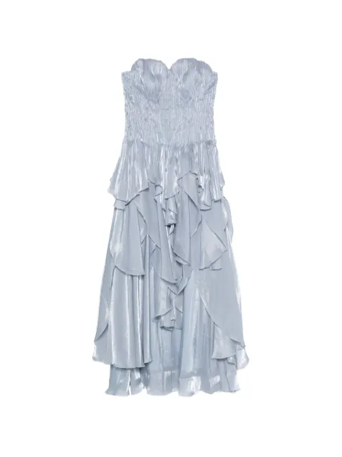 Aje Gleam ruffled gown