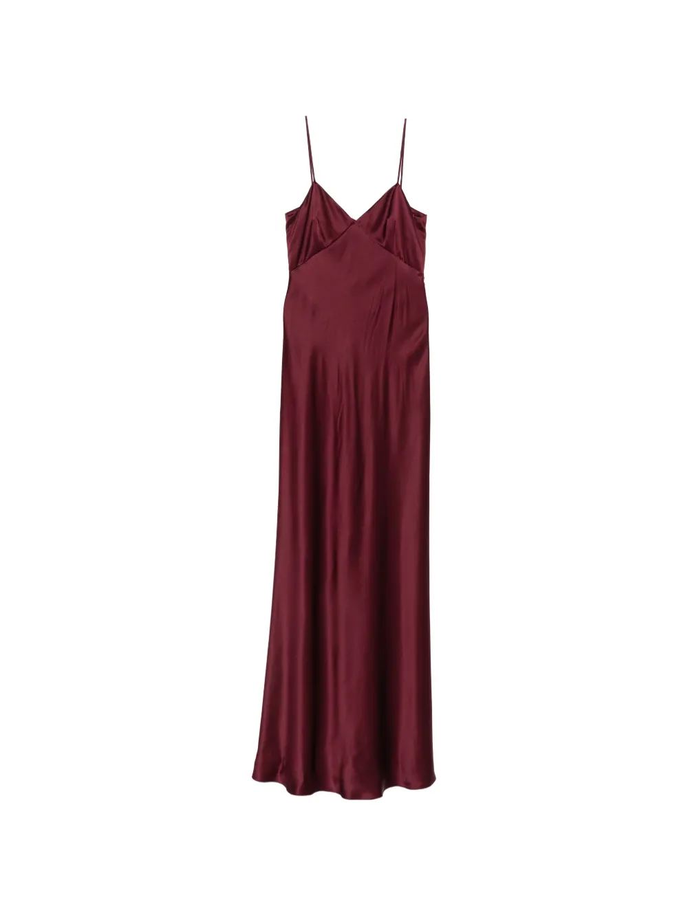Max Mara silk satin slip dress