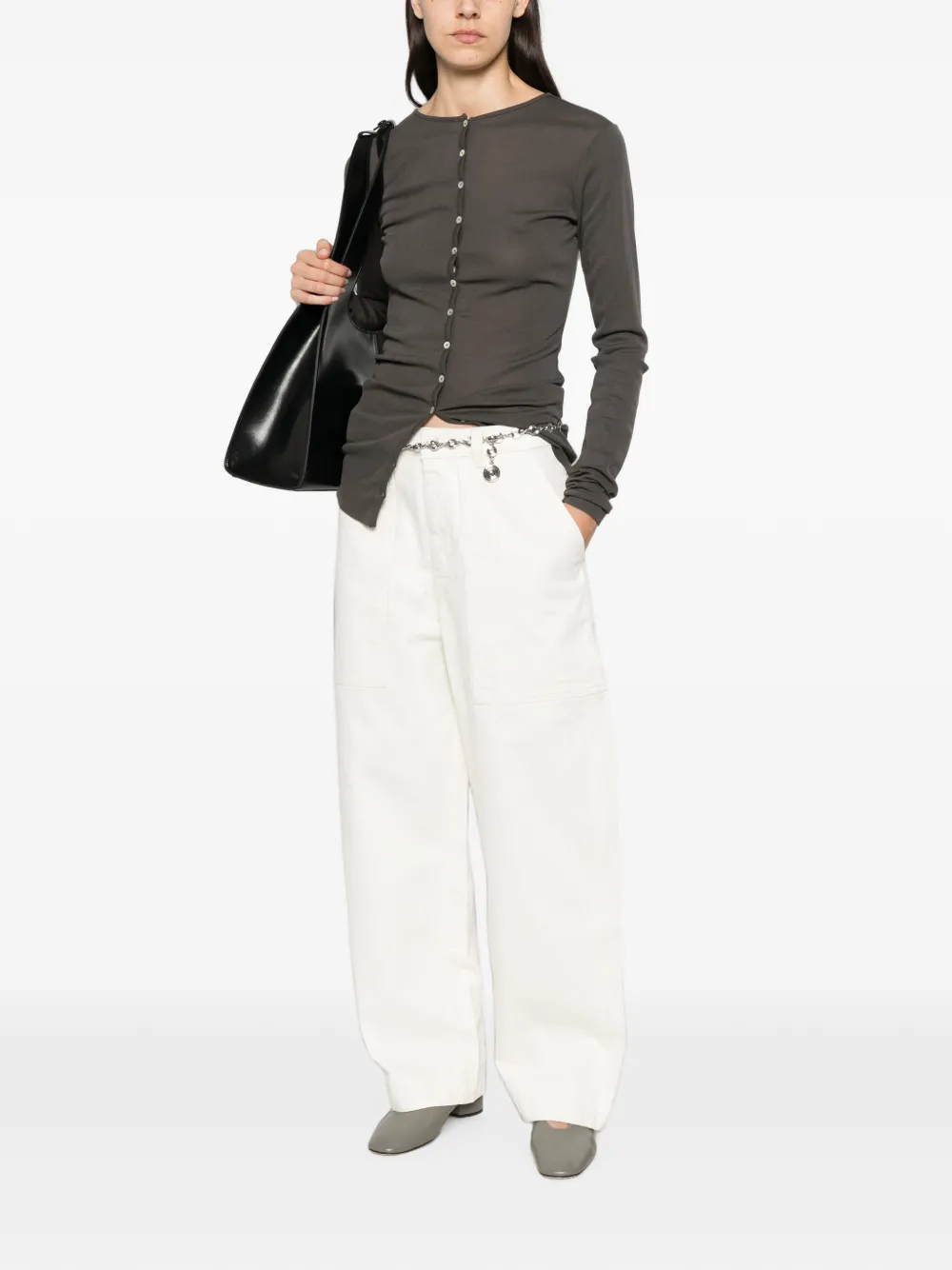 Soeur Kurt broek met zakken Beige