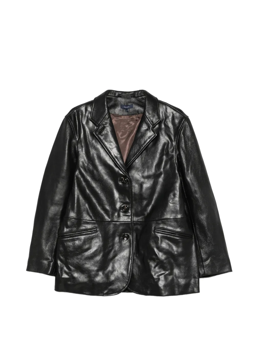 Soeur Luciano leather jacket - Nero