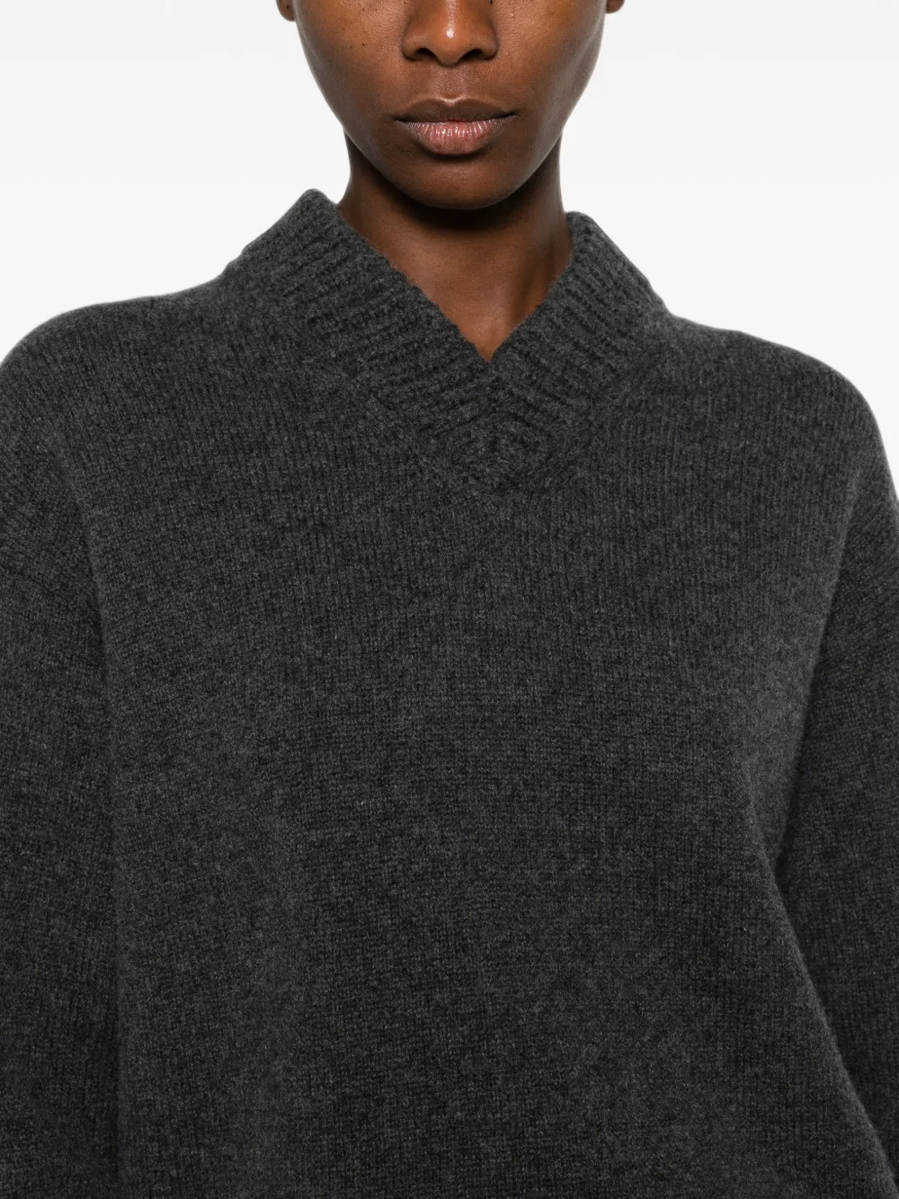 Soeur Julie V-neck sweater Grijs