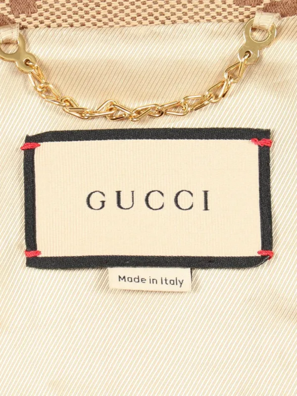 Gucci Pre-Owned 2010s Jumbo GG Jacket | Neutrals | FARFETCH