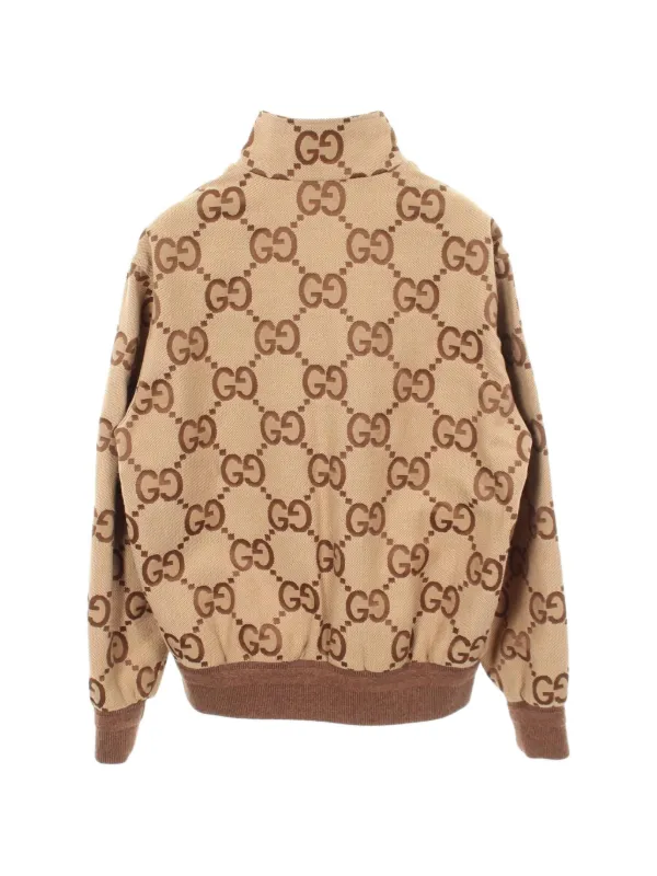 Gucci Pre-Owned 2010s Jumbo GG Jacket | Neutrals | FARFETCH