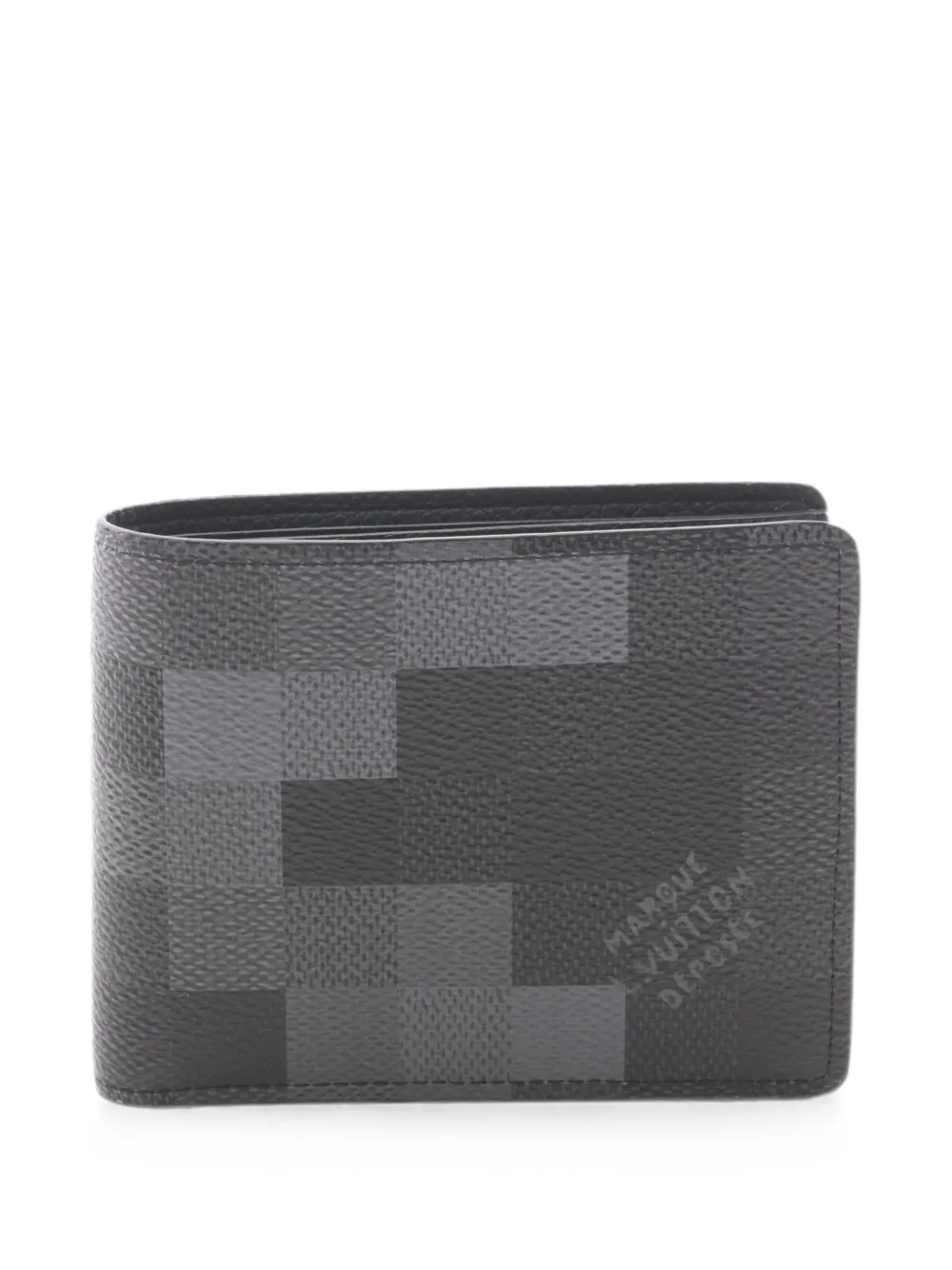 Louis Vuitton Pre-Owned 2021s Damouflage Slender wallet - Nero