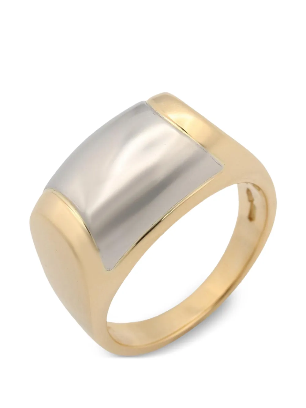 Bvlgari Pre-owned 2010s Tronchetto Ring in Gold, view 2