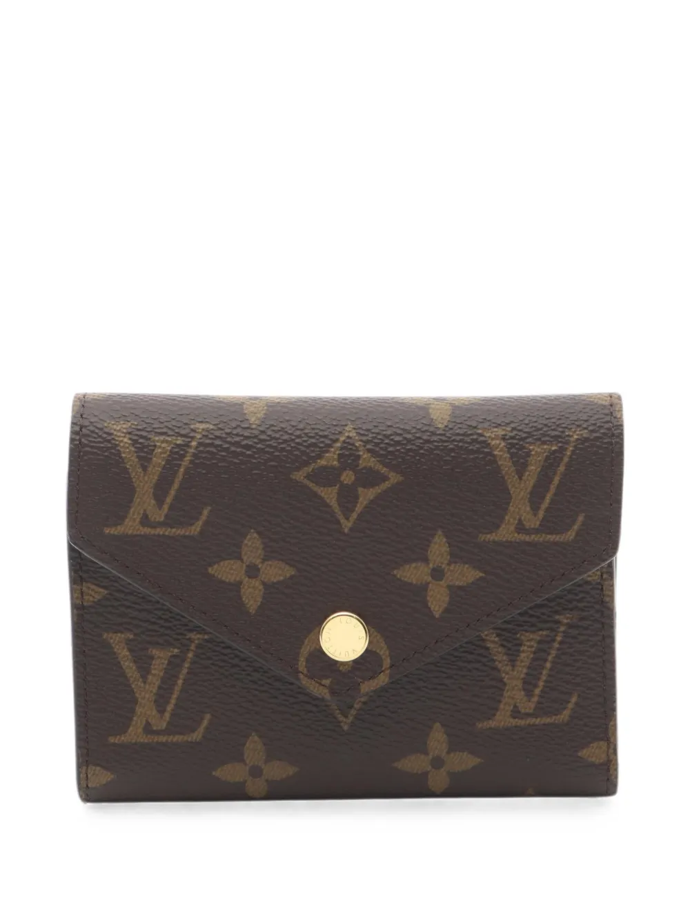 Louis Vuitton Pre-Owned Monogram Victorine trifold wallet - Marrone