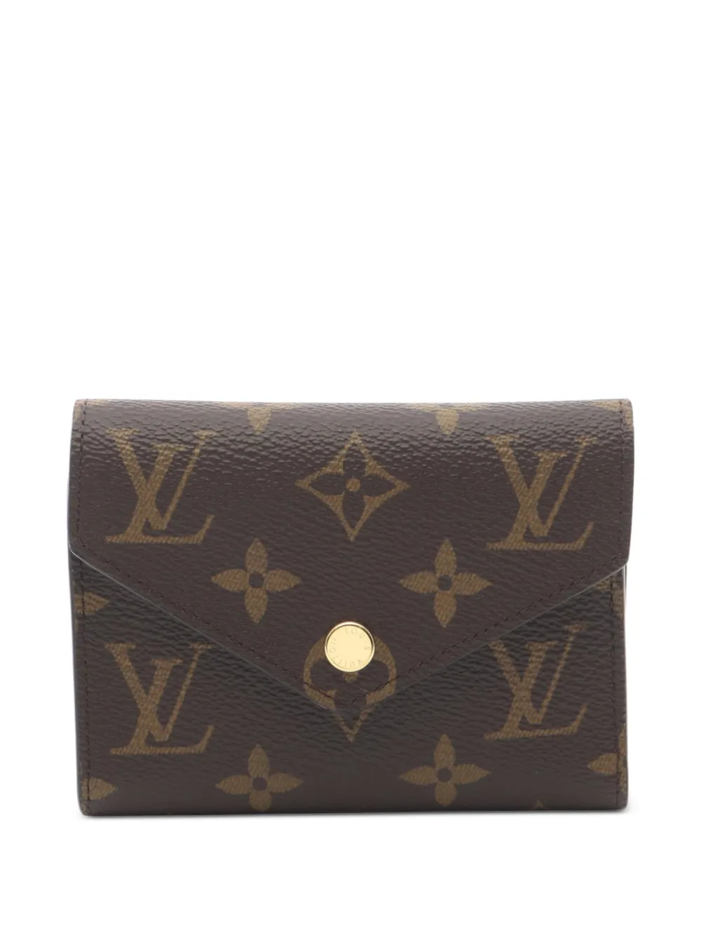 Louis Vuitton Pre-Owned Monogram Victorine trifold wallet - Braun