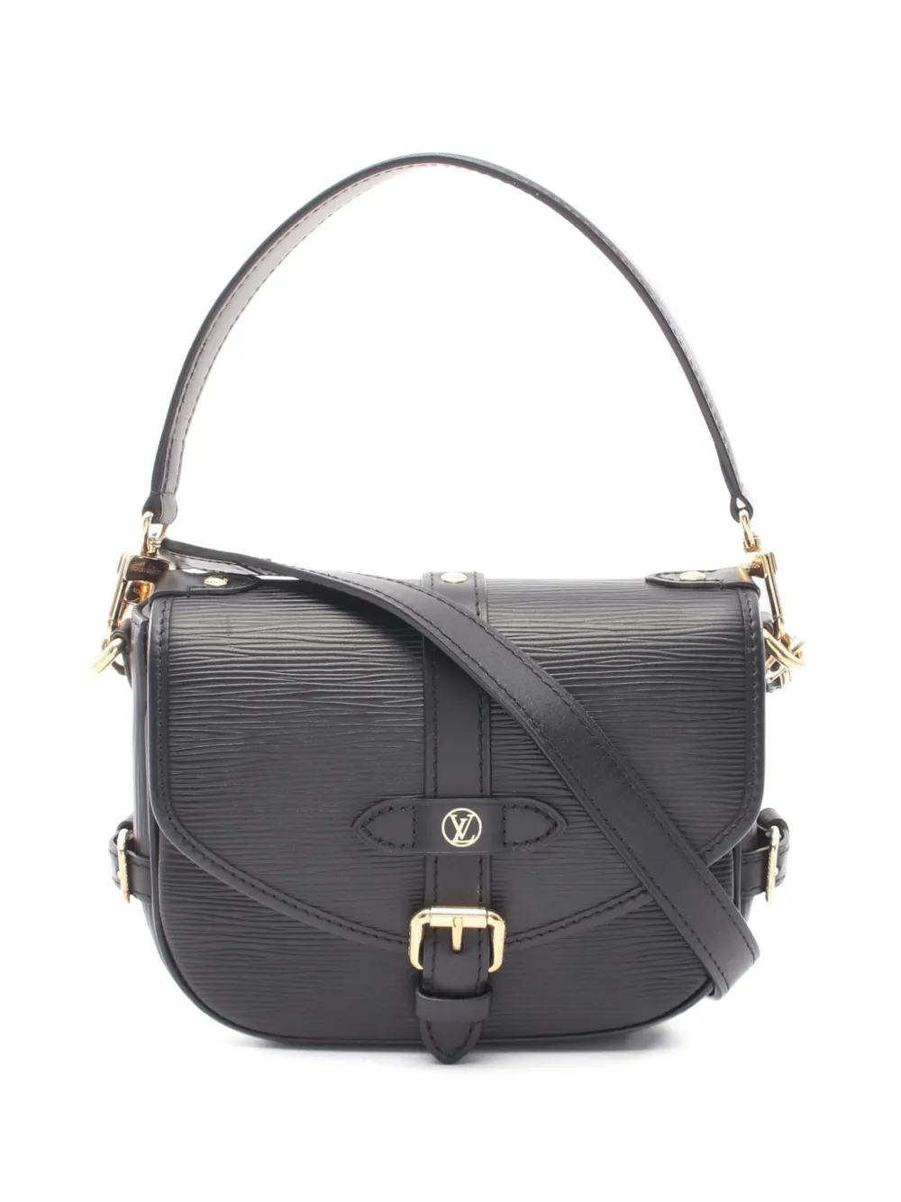 Louis Vuitton Pre-Owned 2021s Saumur BB Epi handbag - Black