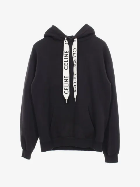 Celine Pre-Owned hoodie à logo imprimé et lien de resserrage (années 2010)