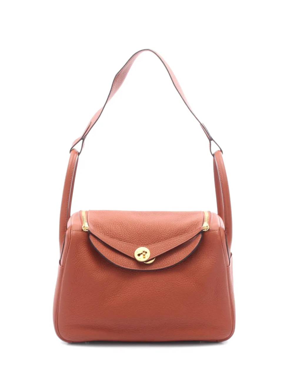 Hermès Pre-Owned 2016 Lindy 30 Cuible shoulder bag - Marrone