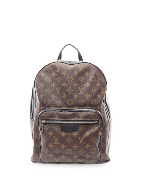 Louis Vuitton Pre-Owned 2017 Josh Monogram Macassar backpack