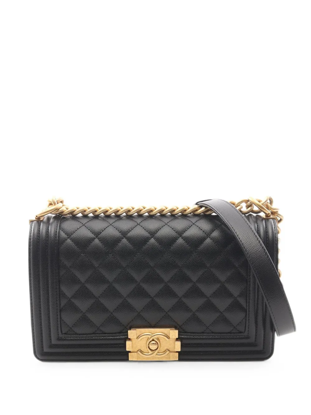 CHANEL Pre-Owned Boy quilted shoulder bag - Nero