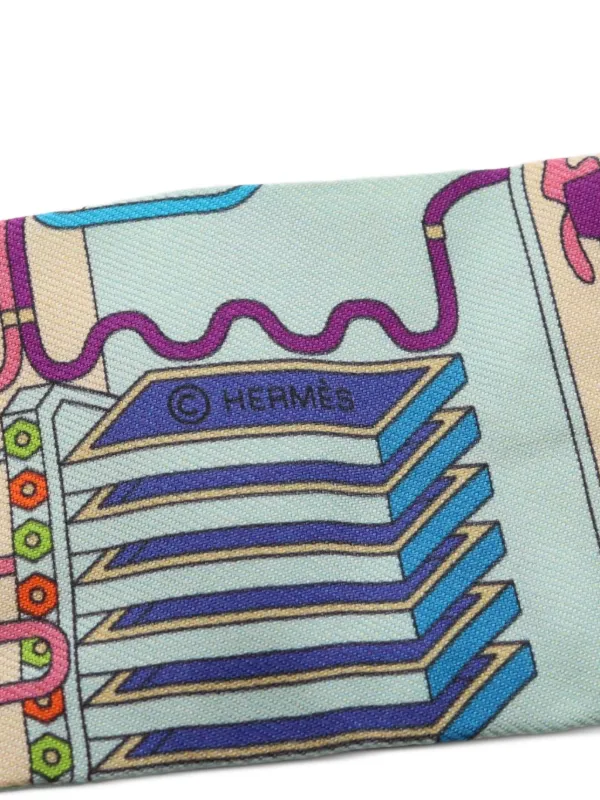 Hermès Pre-Owned 2010s La Maison Des Carrés ツイリー スカーフ